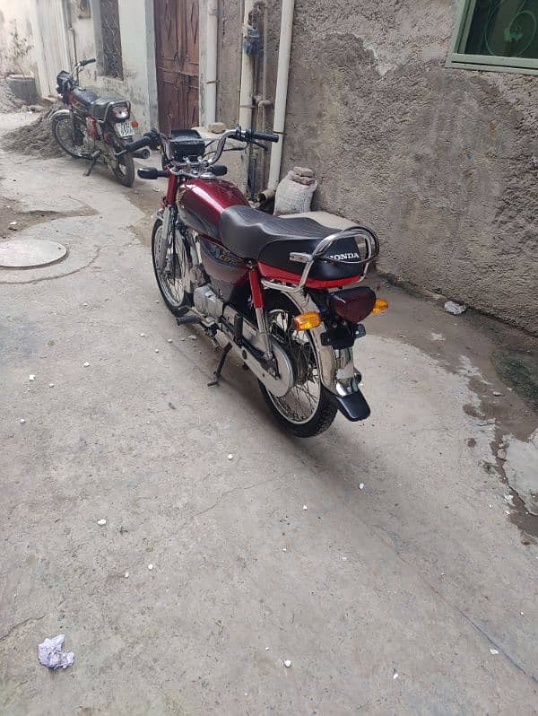 Honda cd70 purchasing date 3-06-2024 10