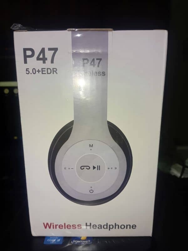 Wireless Headphones, P47 Bluetooth Foldable Headset 4