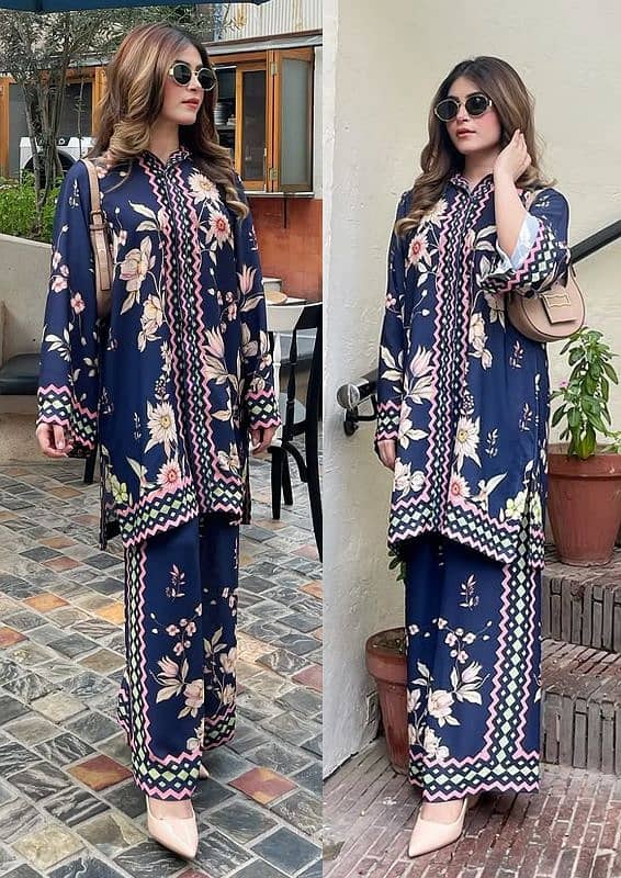 Women Dress | Casual Wear | Women 3 Pcs Dress | Stitch Suits | Silk 4