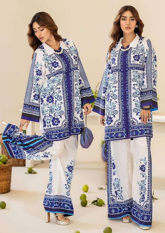 Women Dress | Casual Wear | Women 3 Pcs Dress | Stitch Suits | Silk 6