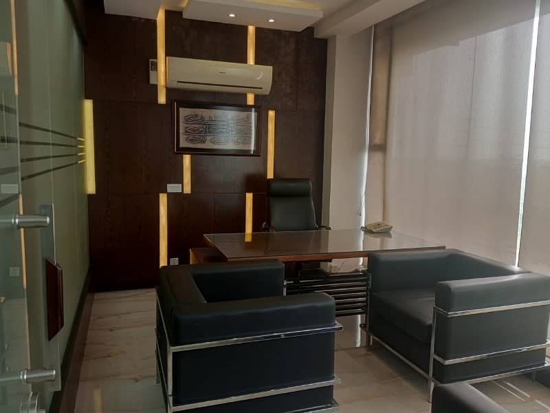 4 Marla Office Fully Renovate With Biggest Elevator Installed For Rent In DHA Phase-5 0