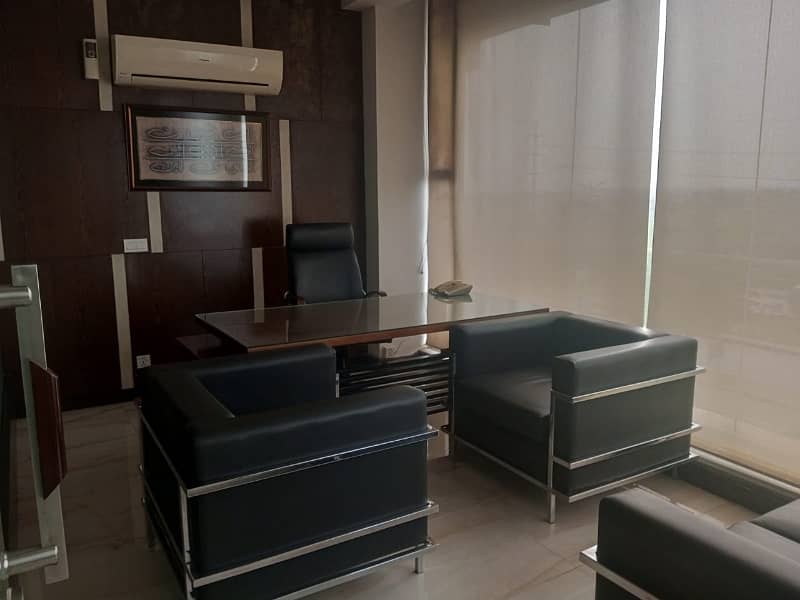 4 Marla Office Fully Renovate With Biggest Elevator Installed For Rent In DHA Phase-5 3