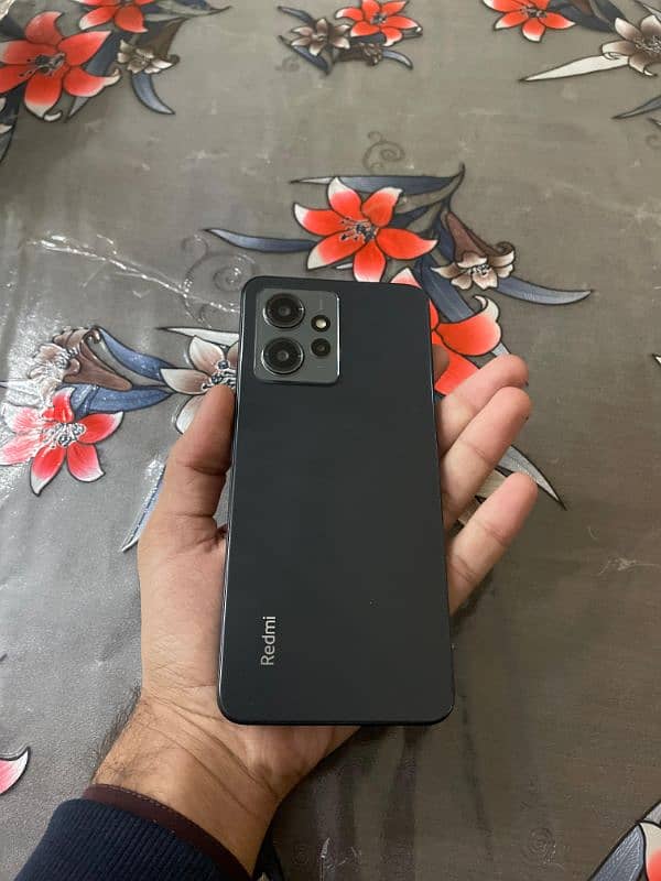 redmi note 12 for sale with box and charges 0