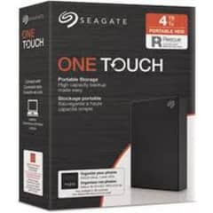 Seagate 4Tb portable Hard disk One touch