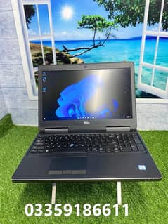 Workstation Laptop Dell  7520 core  i7 7th  Full Gamming Laptop