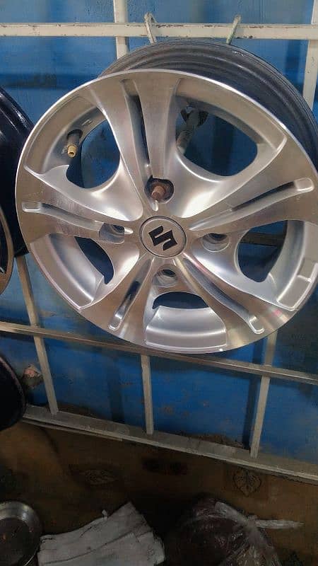 12size used rim  mhran/carry/Suzuki available 1