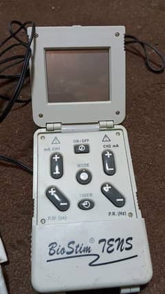 Digital tens therapy machine with foldable screen + Rechargeable