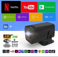 P50 Android Projector Allwinner H713 5G WiFi BT 350Ansi CinemHome Hdmi