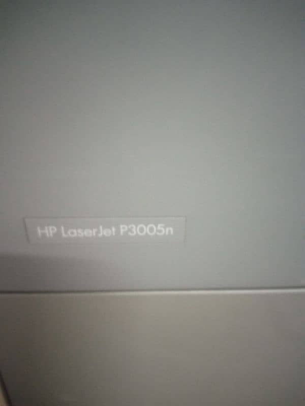 HP laserjet printer p3005n 4