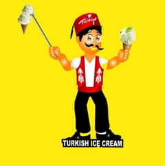 Turkish Ice cream worker