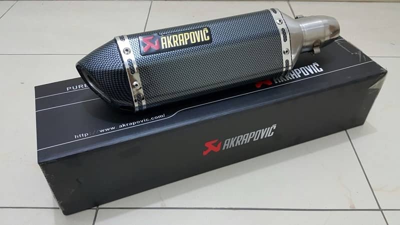 AKRAPOVIC CF Exhaust with DB Killer 0