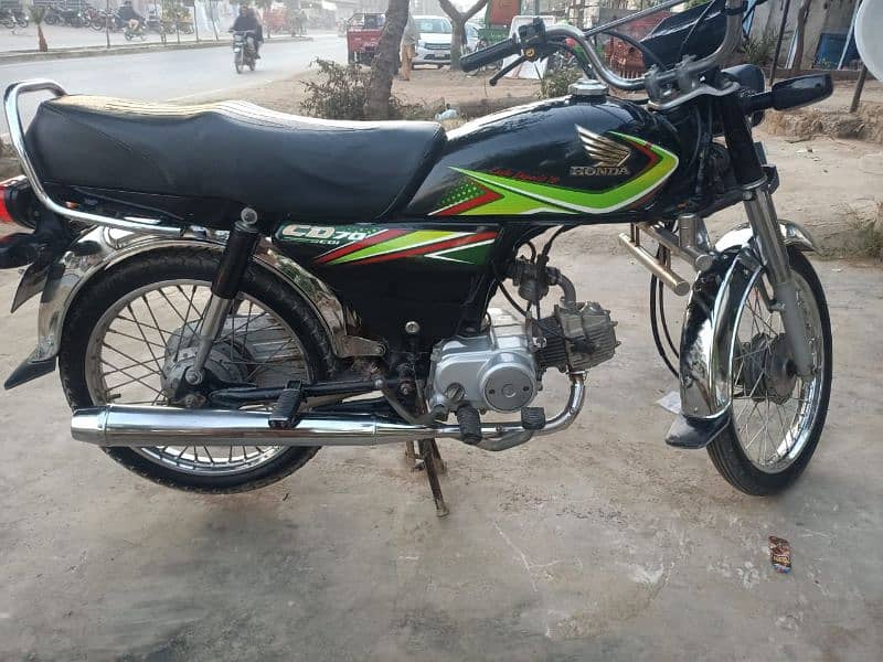 Honda cd 70 2019 model originally 5