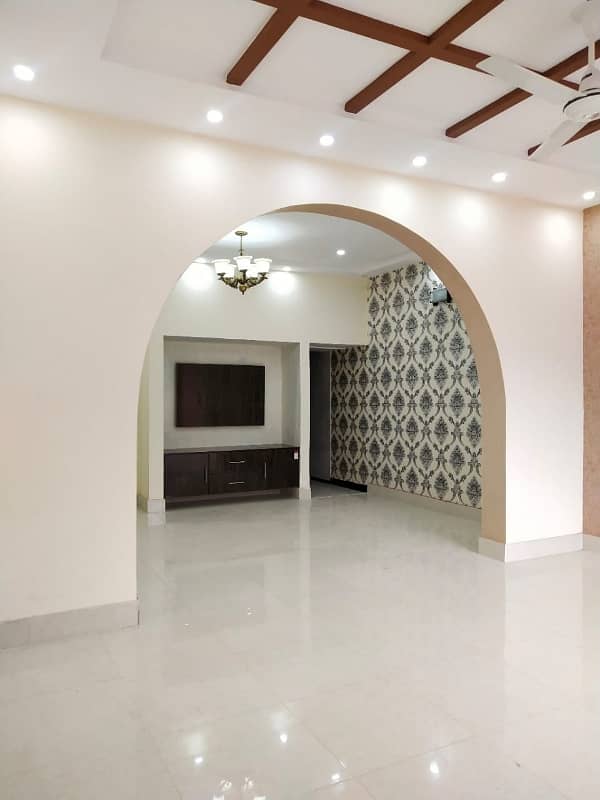 Beautiful 17-Marla, Corner Bungalow Near Park For Rent in Model Town, E-Block 12