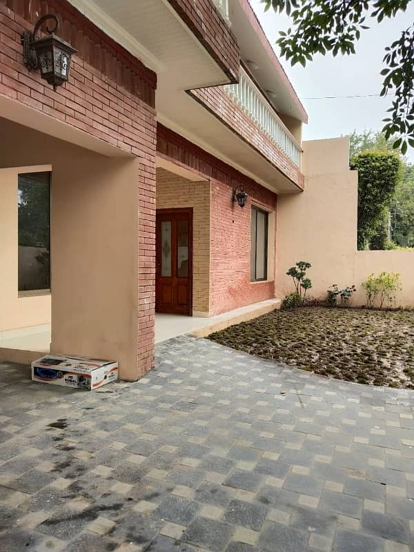 Beautiful 17-Marla, Corner Bungalow Near Park For Rent in Model Town, E-Block 13