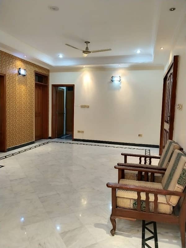 Beautiful 17-Marla, Corner Bungalow Near Park For Rent in Model Town, E-Block 24