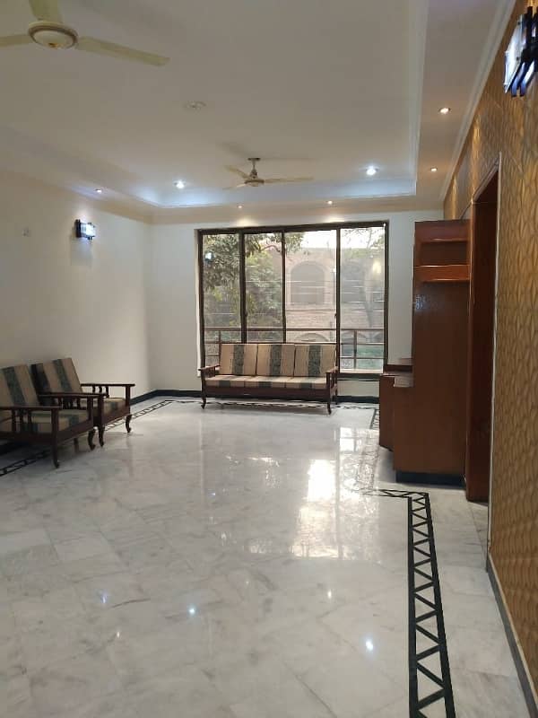 Beautiful 17-Marla, Corner Bungalow Near Park For Rent in Model Town, E-Block 42