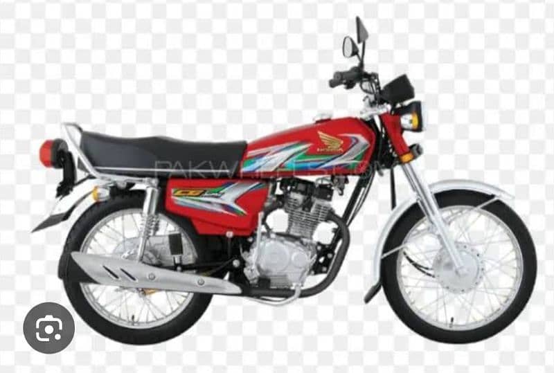 Honda CG 125 Bike Model 2023 0