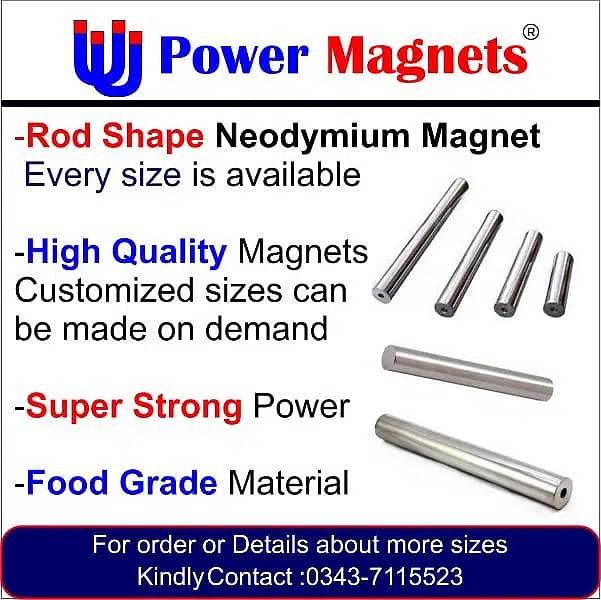 All Size and shapes available importer of Magnet in Pakistan 3