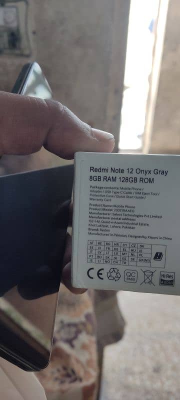 redmi note 12 8/128 brand new condition 1