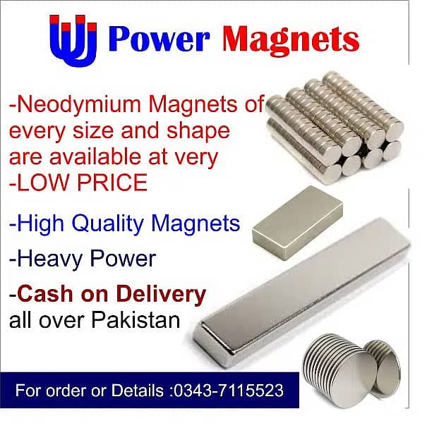 Industrial Neodymium Magnets available at very low price 10