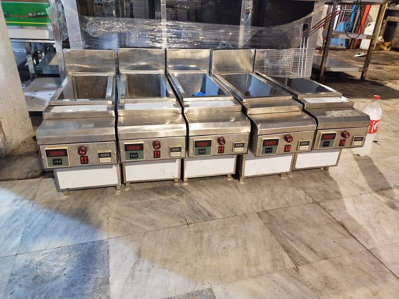 16LTR Fryer New Availabl 18Gag/conveyor oven/pizza oven/fryer/hotplate 3