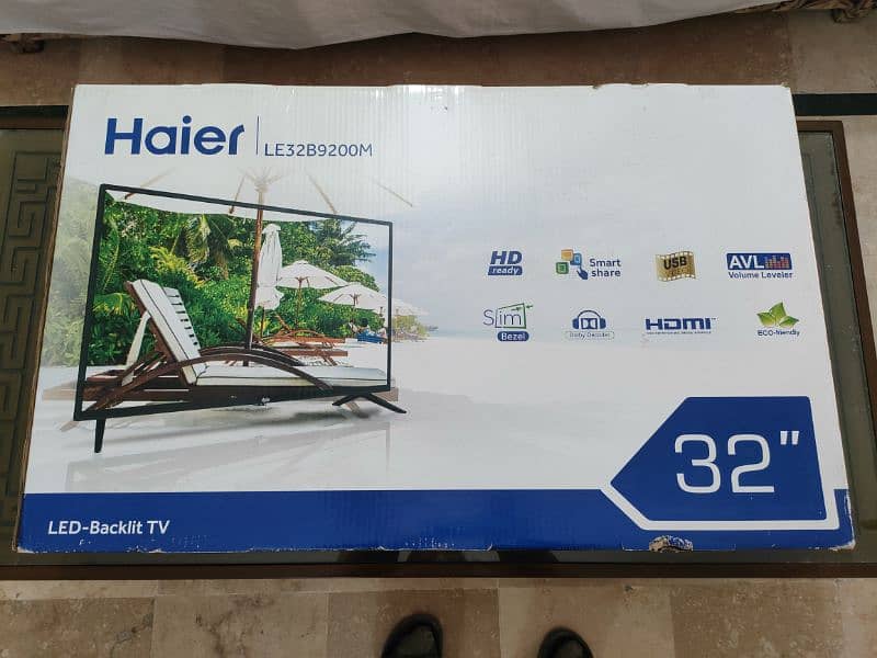 Haier 32″ inch LED TV HD H-Cast Series LE32B9200M 14