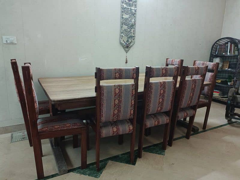 8 chairs Dining Table 0