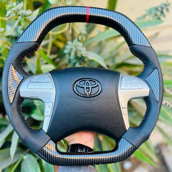 Toyota Corolla 2010/12 Carbon fiber steering available 5