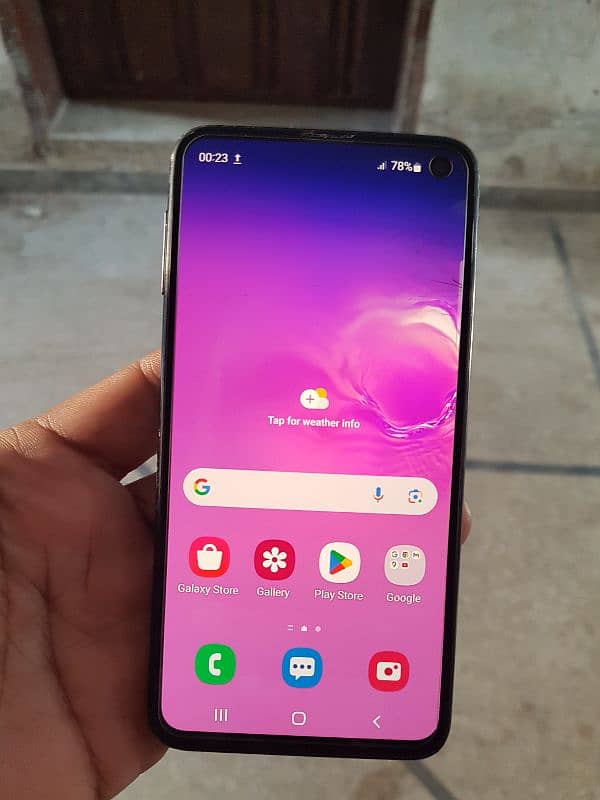 Samsung s10e 6gb 128gb pta peatch approved duile sim 2