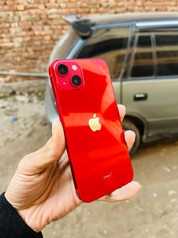 IPhone 13 Simple Red Color Special Addition 0