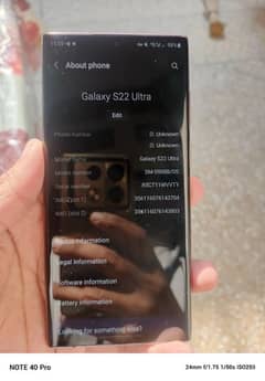 Samsung's s22 ultra