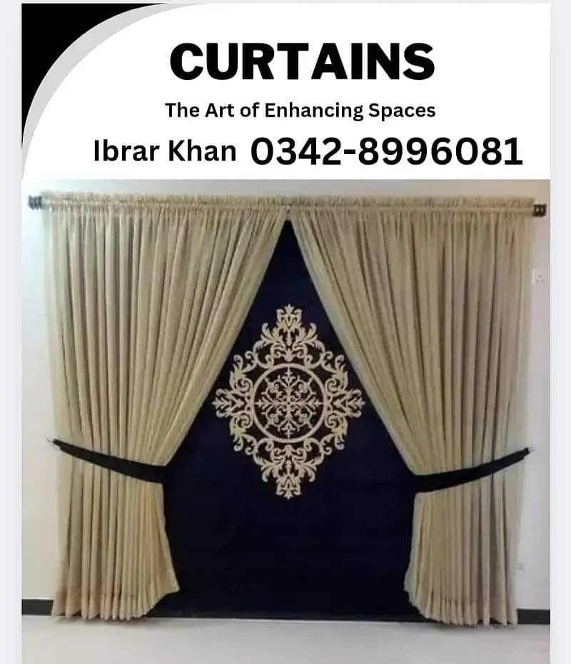 roman curtain / motive luxury curtain / Curtains/ Curtains Design 6