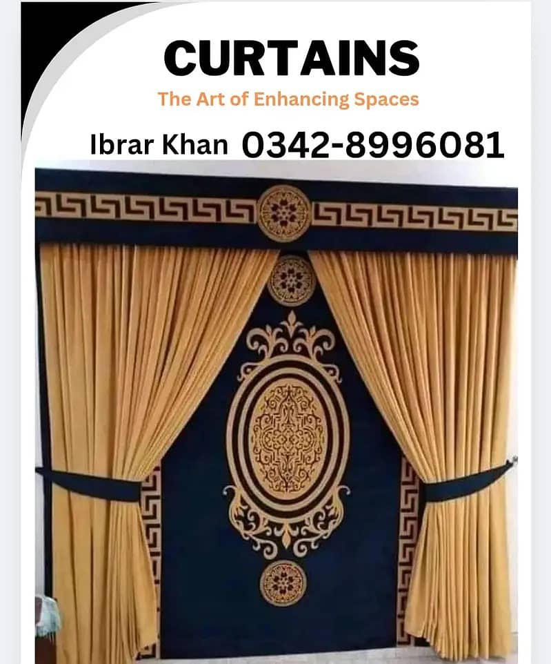 roman curtain / motive luxury curtain / Curtains/ Curtains Design 14