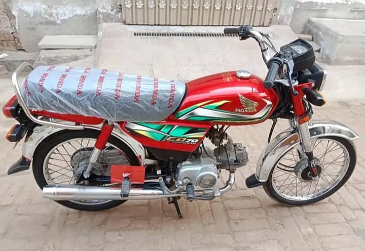 Honda CD 70 2022 Lush Condition پتوکی والے رابطہ کریں 1