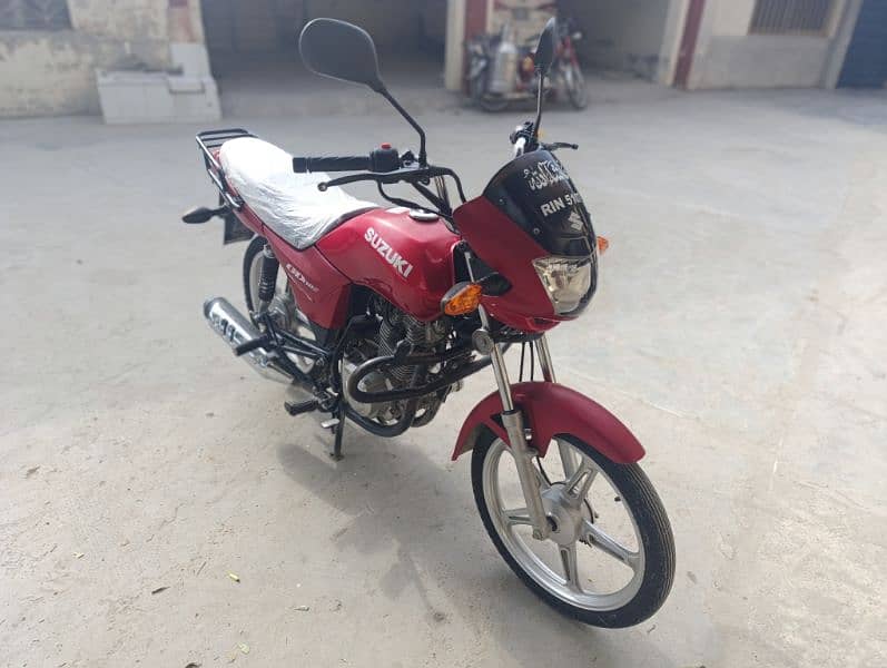 Suzuki 110cc 2018model pindi number V Good condition 3