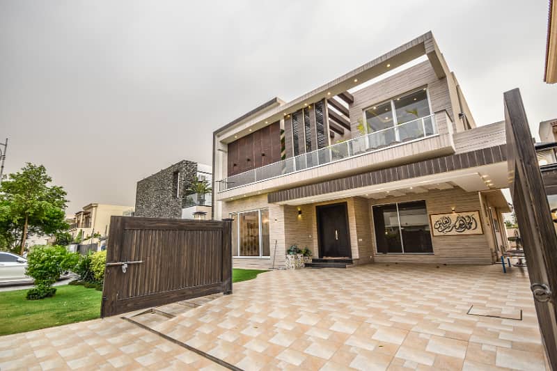 1 Kanal House With Double Heighted Interior And Close to Park in DHA Phase 7 0