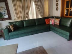 8 seater L shaped sofa