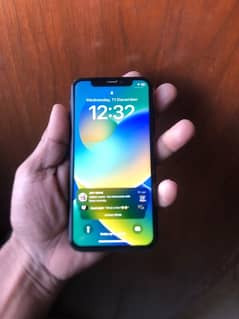 iphone x pta approved official 64 gb jv  just face id issue