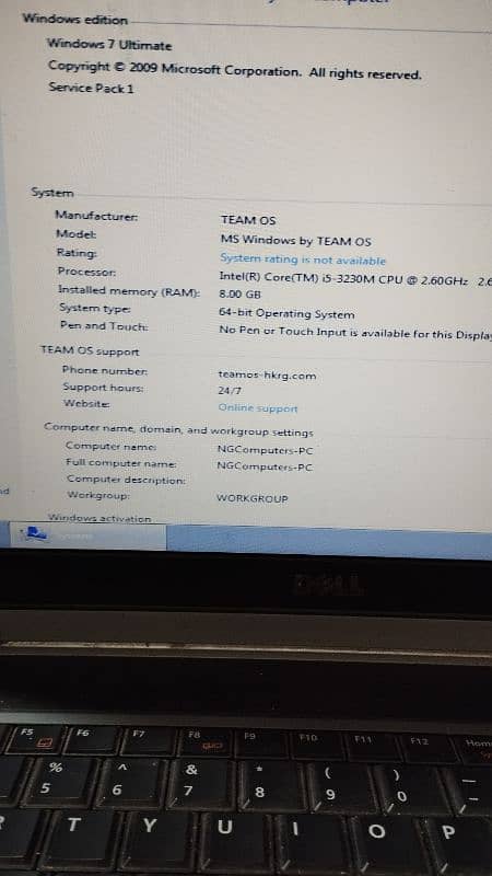 Dell laptop for Sale 6