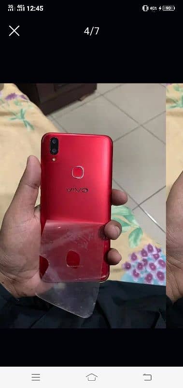 Vivo Y85A 4/64 with box PTA approved 5000 mah battery with box 0