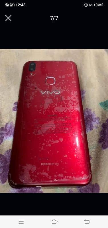 Vivo Y85A 4/64 with box PTA approved 5000 mah battery with box 3