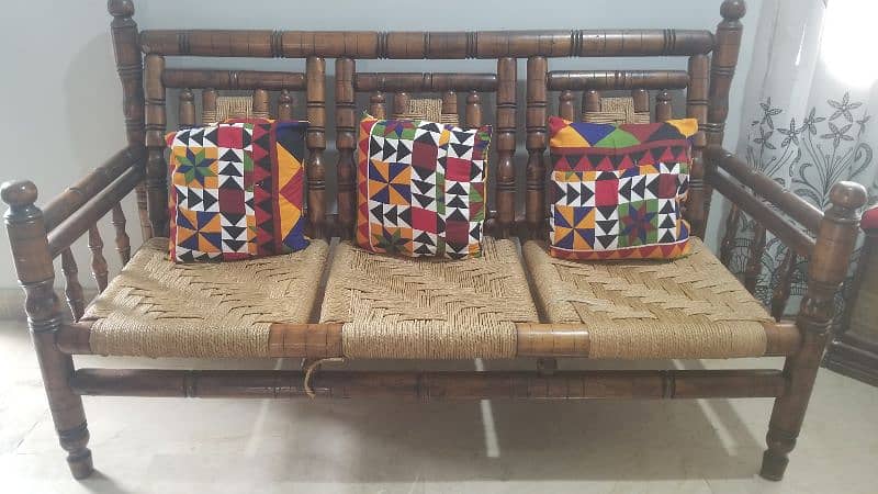 wood sofa set 8