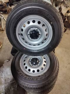 Revo tyre and rim original set 2023 model