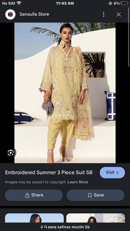 Sana safinaz unstitched suit 0