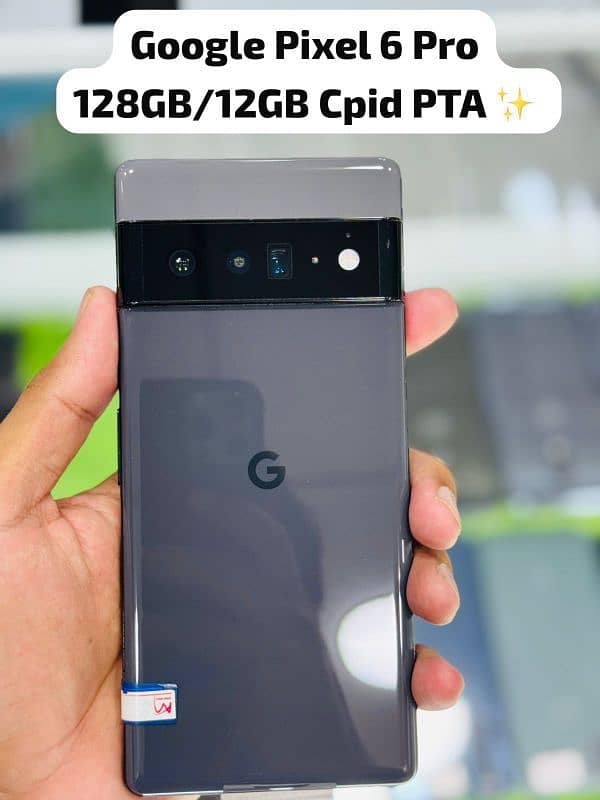 Goggle pixel 6pro (12/128) Pta proved 0