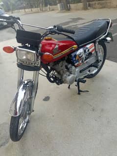 Honda 125 self start good condition