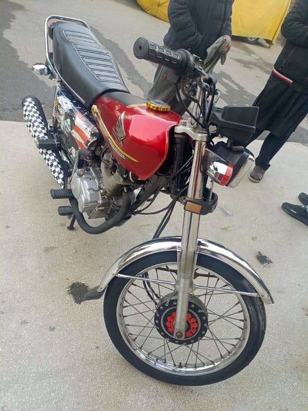 Honda 125 self start good condition 2