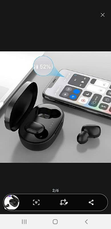 A6s Wireless Bluetooth Headset Touch Mini Light High quality 1