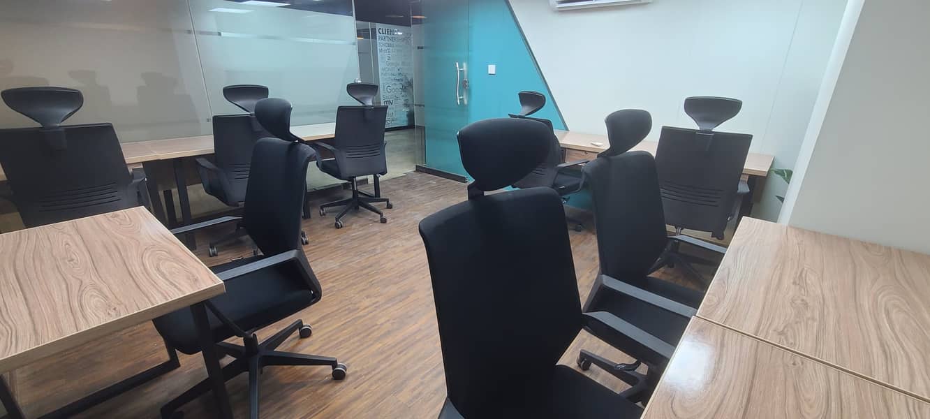 Fully furnished and fully serviced offices available 9