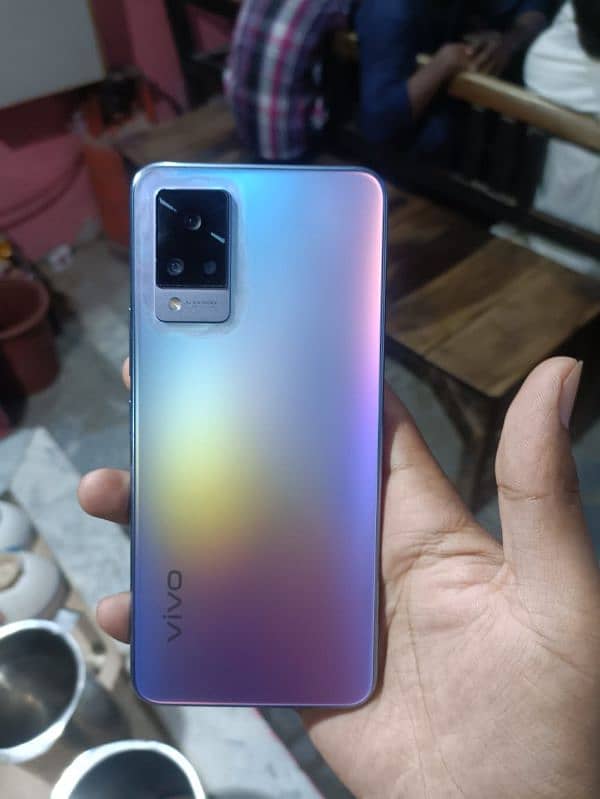 vivo V21 8+4 GB RAM 128 GB ROM All Mobile Okay full box flash Charge 0